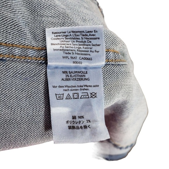 Eddie Bauer Jean Jacket XS Womens Medium Blue Wash Pockets - Picture 7 of 12
